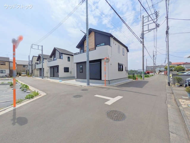 東京都三鷹市大沢５丁目の新築戸建て外構写真 2025年4月21日撮影