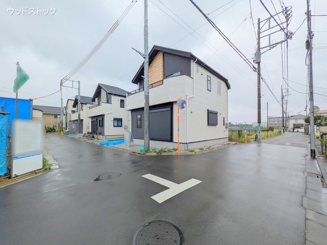 東京都三鷹市大沢５丁目の新築戸建て完成写真 2025年5月29日撮影
