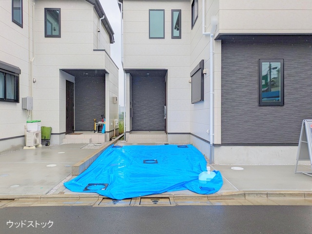 東京都三鷹市大沢５丁目の新築戸建て完成写真 2025年5月29日撮影