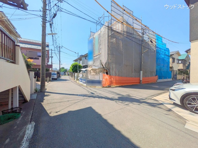 東京都調布市上石原１丁目の新築戸建てシート写真 2025年6月16日撮影