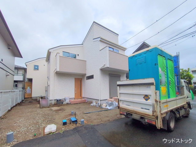 東京都調布市上石原１丁目の新築戸建て外構写真 2025年7月15日撮影