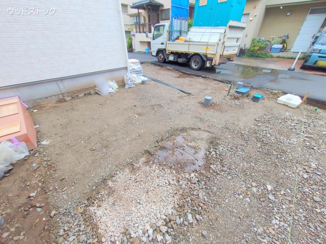 東京都調布市上石原１丁目の新築戸建て外構写真 2025年7月15日撮影