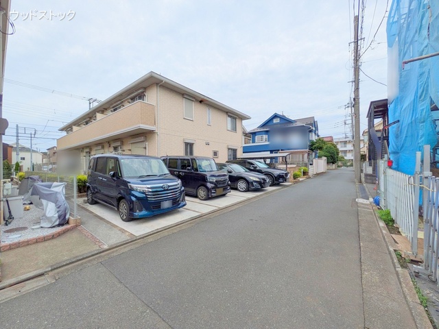 東京都三鷹市井口４丁目の新築戸建てシート写真 2025年6月11日撮影