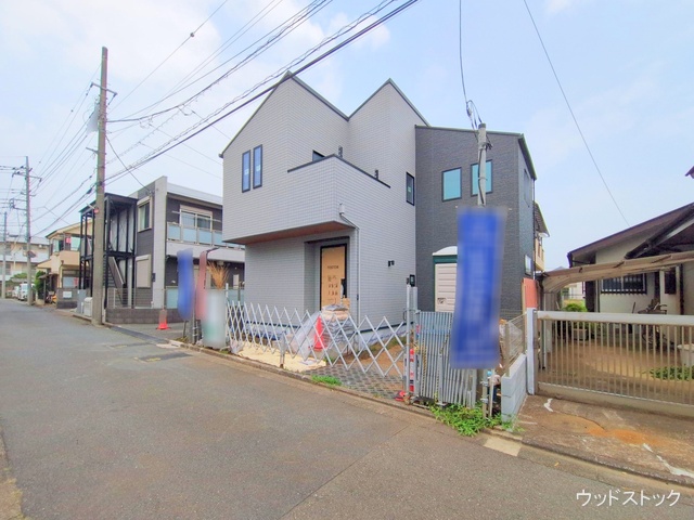 東京都三鷹市井口４丁目の新築戸建て外構写真 2025年7月6日撮影