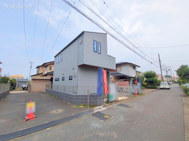東京都三鷹市井口４丁目の新築戸建て外構写真 2025年7月6日撮影