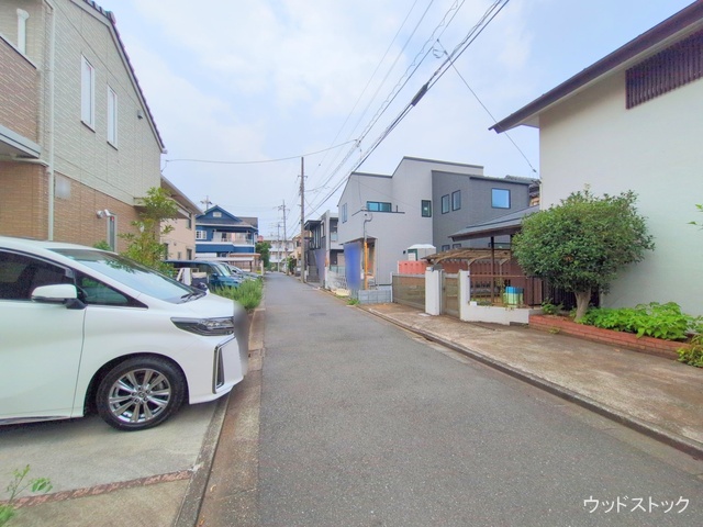 東京都三鷹市井口４丁目の新築戸建て外構写真 2025年7月6日撮影