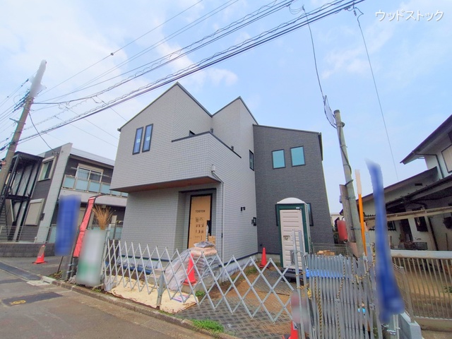 東京都三鷹市井口４丁目の新築戸建て外構写真 2025年7月6日撮影