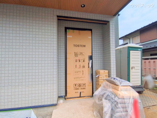 東京都三鷹市井口４丁目の新築戸建て外構写真 2025年7月6日撮影