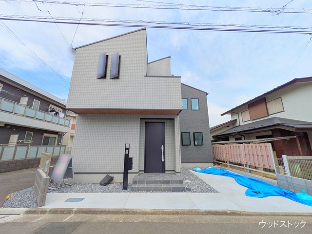 東京都三鷹市井口４丁目の新築戸建て完成写真 2025年8月6日撮影