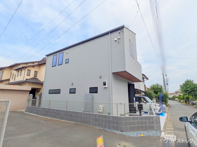 東京都三鷹市井口４丁目の新築戸建て完成写真 2025年8月6日撮影