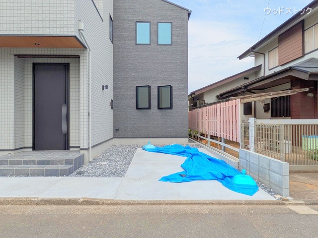 東京都三鷹市井口４丁目の新築戸建て完成写真 2025年8月6日撮影