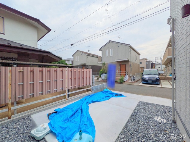 東京都三鷹市井口４丁目の新築戸建て完成写真 2025年8月6日撮影