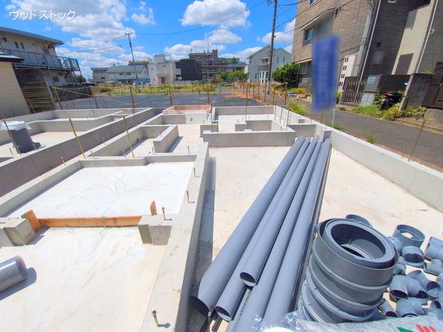 東京都三鷹市牟礼6丁目の新築戸建て基礎写真 2025年7月29日撮影