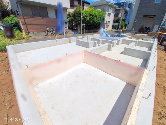 東京都三鷹市牟礼6丁目の新築戸建て基礎写真 2025年7月29日撮影
