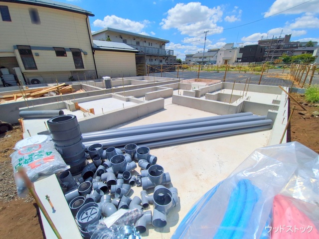東京都三鷹市牟礼6丁目の新築戸建て基礎写真 2025年7月29日撮影