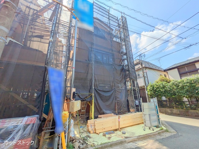 東京都三鷹市牟礼6丁目の新築戸建て上棟写真 2025年8月24日撮影
