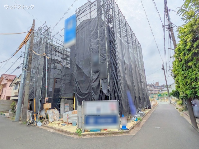 東京都三鷹市牟礼6丁目の新築戸建てシート写真 2025年9月11日撮影