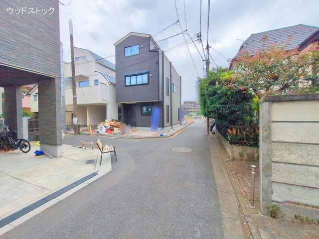 東京都三鷹市牟礼6丁目の新築戸建て外構写真 2025年10月13日撮影