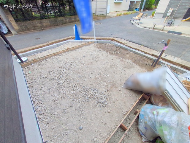 東京都三鷹市牟礼6丁目の新築戸建て外構写真 2025年10月13日撮影