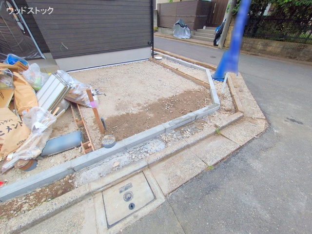 東京都三鷹市牟礼6丁目の新築戸建て外構写真 2025年10月13日撮影