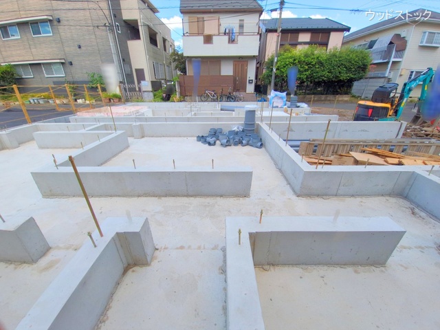 東京都三鷹市牟礼6丁目の新築戸建て基礎写真 2025年7月29日撮影