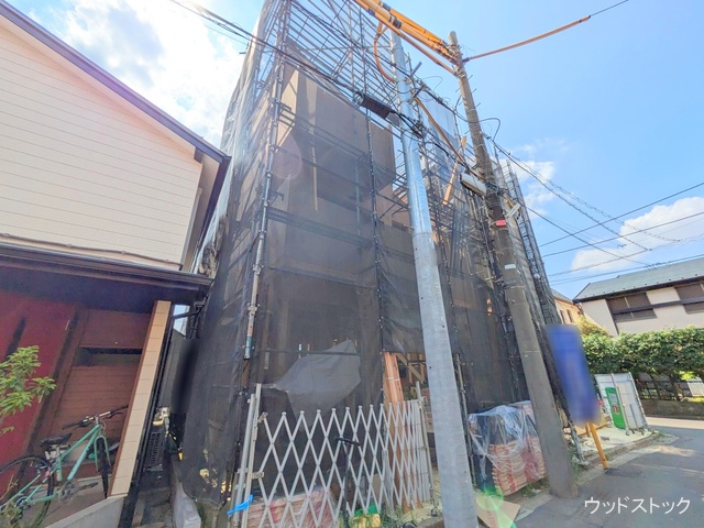 東京都三鷹市牟礼6丁目の新築戸建て上棟写真 2025年8月24日撮影