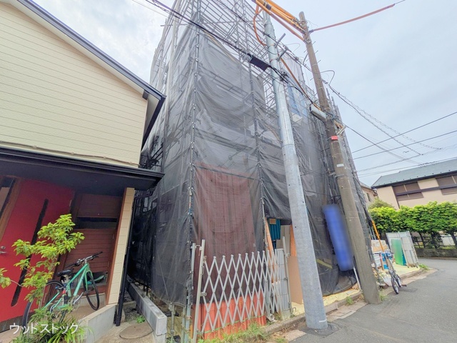東京都三鷹市牟礼6丁目の新築戸建てシート写真 2025年9月11日撮影