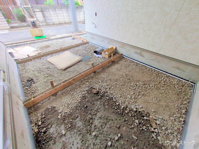東京都三鷹市牟礼6丁目の新築戸建て外構写真 2025年10月13日撮影