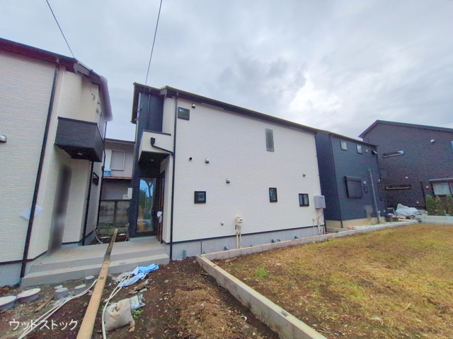 東京都三鷹市北野１丁目の新築戸建て外構写真 2025年7月13日撮影