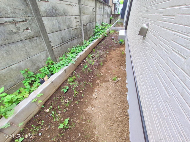 東京都三鷹市北野1丁目の新築戸建て外構写真 2025年7月13日撮影
