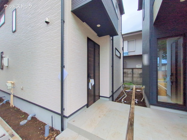 東京都三鷹市北野1丁目の新築戸建て外構写真 2025年7月13日撮影