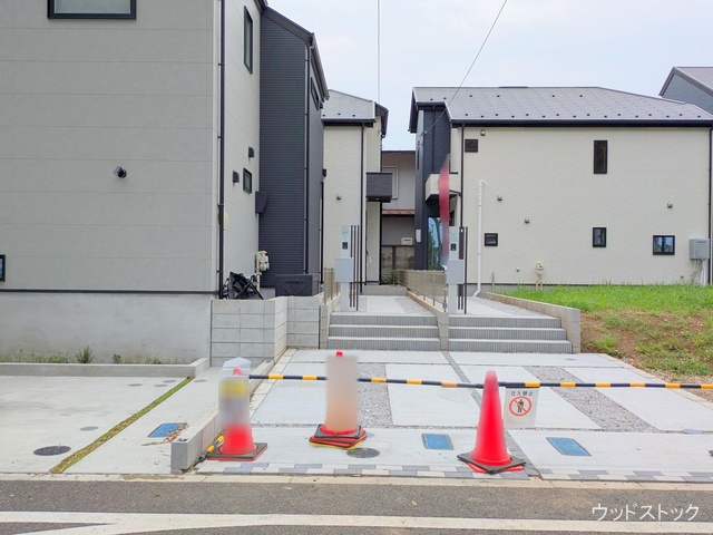 東京都三鷹市北野1丁目の新築戸建て完成写真 2025年8月6日撮影