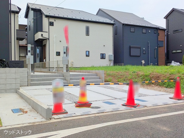 東京都三鷹市北野1丁目の新築戸建て完成写真 2025年8月6日撮影
