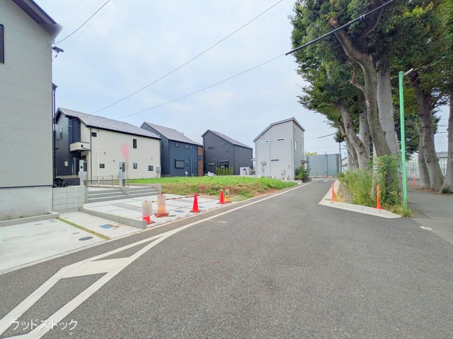 東京都三鷹市北野1丁目の新築戸建て完成写真 2025年8月6日撮影