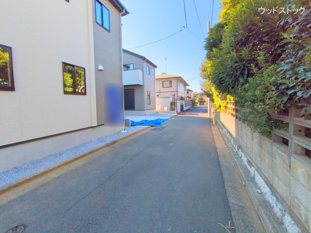 東京都三鷹市大沢５丁目の新築戸建て完成写真 2025年11月19日撮影