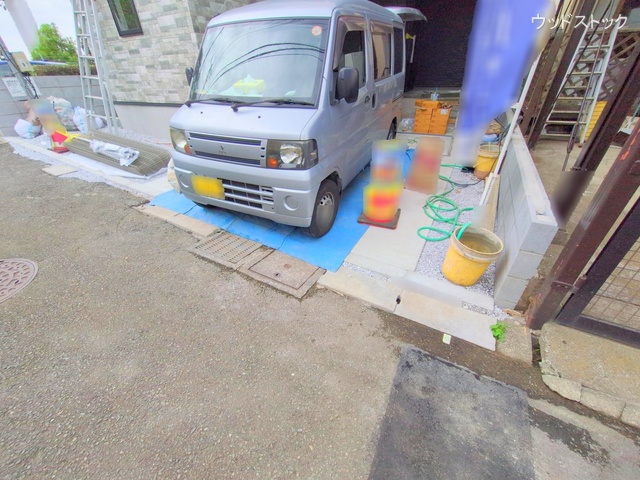 東京都調布市染地１丁目の新築戸建て外構写真 2025年10月8日撮影