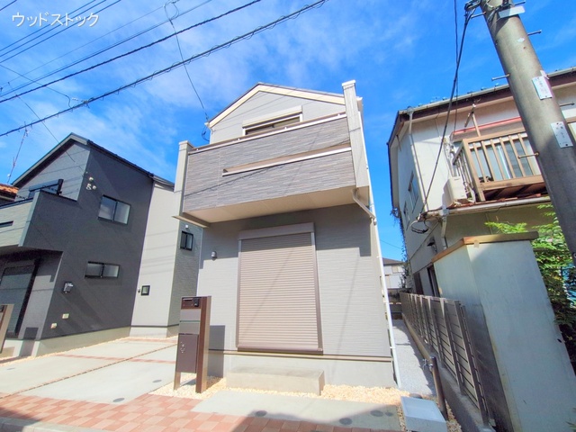 東京都調布市入間町1丁目の新築戸建て完成写真 2025年10月7日撮影
