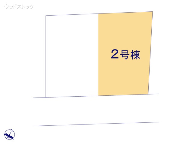 東京都調布市入間町1丁目の新築戸建て全体区画図 ※図面と異なる場合は現況を優先