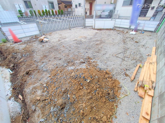 東京都三鷹市上連雀9丁目の新築戸建て基礎写真 2025年10月5日撮影