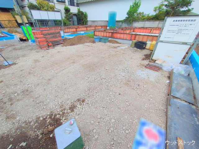 東京都三鷹市上連雀9丁目の新築戸建て基礎写真 2025年10月5日撮影