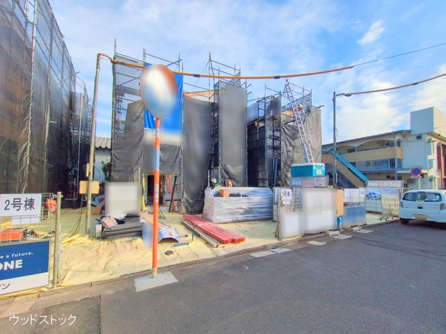 東京都三鷹市上連雀９丁目の新築戸建てシート写真 2025年11月3日撮影