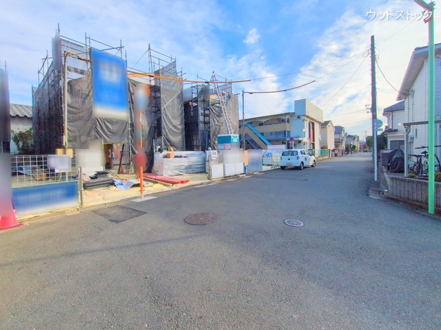 東京都三鷹市上連雀９丁目の新築戸建てシート写真 2025年11月3日撮影