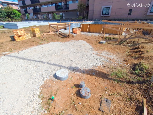 東京都三鷹市北野2丁目の新築戸建て基礎写真 2025年10月7日撮影