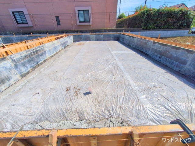 東京都三鷹市北野2丁目の新築戸建て基礎写真 2025年10月7日撮影