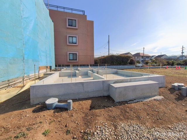 東京都三鷹市北野2丁目の新築戸建て基礎写真 2026年1月14日撮影