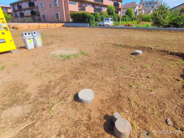 東京都三鷹市北野2丁目の新築戸建て更地・土地写真 2025年10月7日撮影