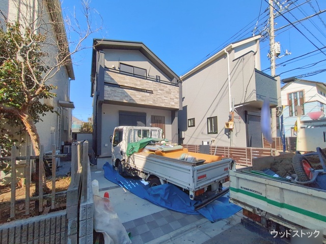 東京都調布市深大寺東町６丁目の新築戸建て外構写真 2026年1月12日撮影