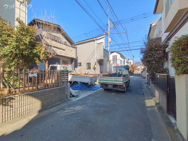 東京都調布市深大寺東町６丁目の新築戸建て外構写真 2026年1月12日撮影