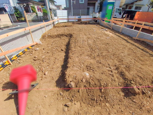 東京都調布市深大寺東町6丁目の新築戸建て基礎写真 2025年10月7日撮影