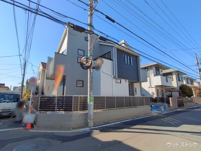 東京都調布市深大寺東町６丁目の新築戸建て外構写真 2026年1月12日撮影